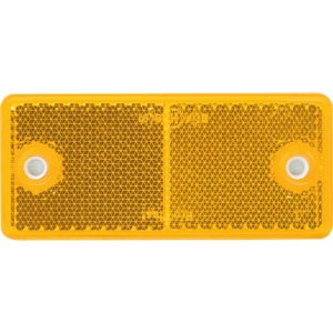 Réflecteur autocolant couleur orange 90x40