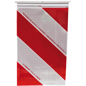 Catadioptre d'avertissement pour hayons élévateurs droit 25X40 mm