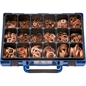 Assortiment de joint cuivré DIN 7603A 1190 pièces