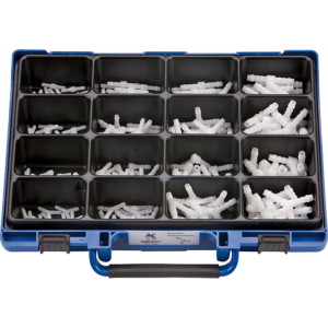 Assortiment jointures flexibles haute resistance 160 pcs