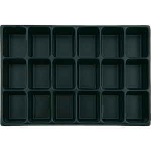 Insert pour valisette 18 cases