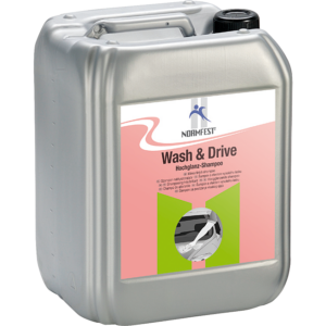 Wash & Drive 30L à diluer 1/65 avec effet perlé Ph Neutre sans AOX