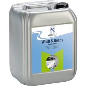 Shampoing Auto Wash & ready séchant 30 Litres. à diluer 1/125