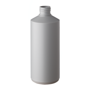 Bouteille en plastique gris renforcé 500ml