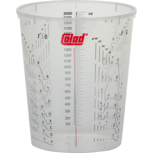 Couvercle godet de mélange de peinture / vernis 2300 ml