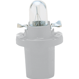 Ampoule à culot en plastique gris 24V 1,2w