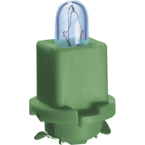 Ampoule à culot en plastique vert 24V 1,2w