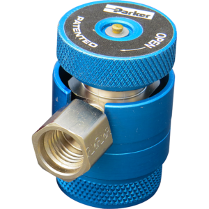 Raccord rapide R1234YF BF bleu