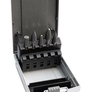 Coffret de fraises 5 pièces en mélange d'acier très dur