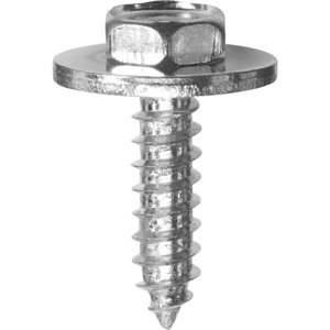 Vis de carrosserie à tête hexagonale avec rondelle  6,5X20 Din 7976