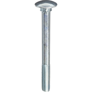 Vis à tête bombée à collet carré ZN DIN603 10X40