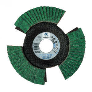 Disque Vanish Cool Acier Inox Alu à Lamelle Oxyde P80 dia 125 mm