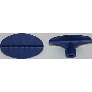 Champignons de réparation bleus 50 x 30mm, 2 pc